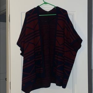 Blue/Red Cardigan